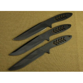 3pcs per set black white darts throwing knife UD50201
